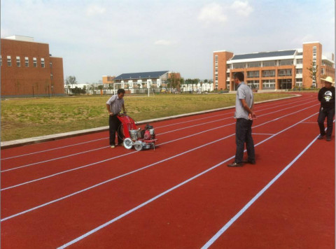 孝昌塑膠跑道施工